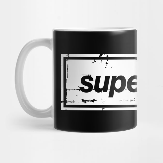 Champagne Supernova - The Mancunian Indie Anthem White by Butter Creative